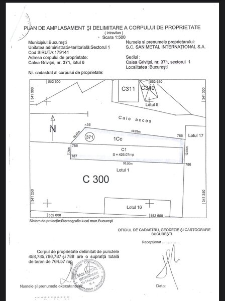 Calea Grivitei 371 de vanzare service auto
